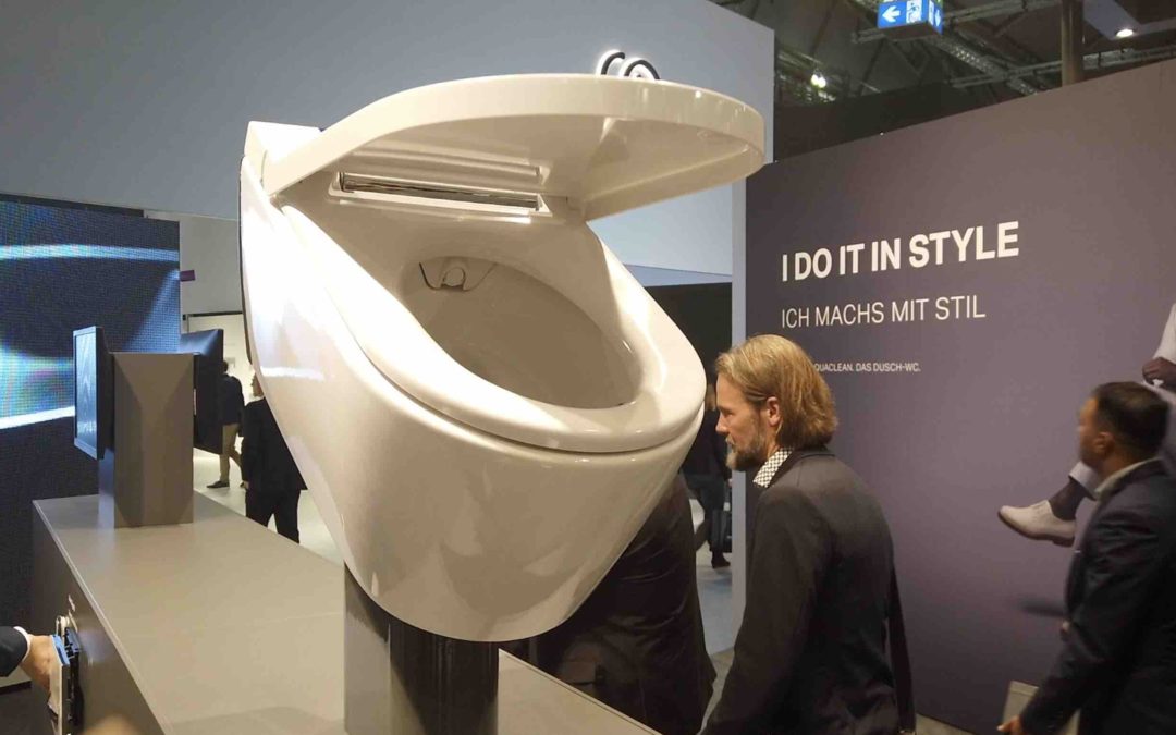 Geberit bringt in der Schweiz das Dusch-WC ins Consumer-Regal Mit wenigen Handgriffen im Betrieb