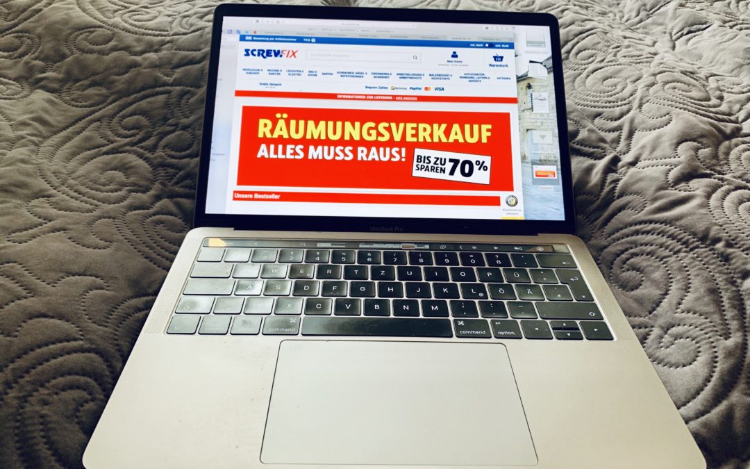 Schluss bei Screwfix Handel