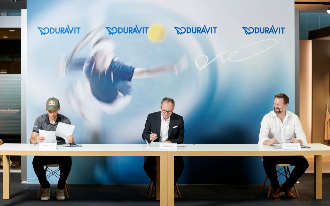 Advantage in Hornberg Duravit sponsert Tennisstar
