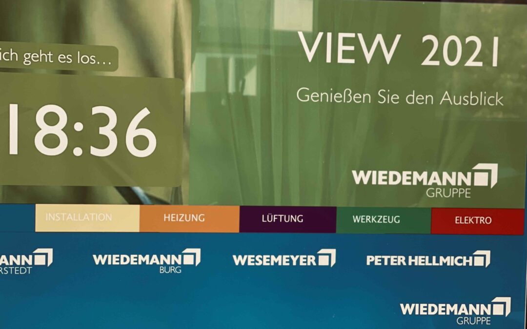 Start der View 2021 Live-Übertragung hoppelt Start der Wiedemann-Hybrid-Messe mit Wacklern