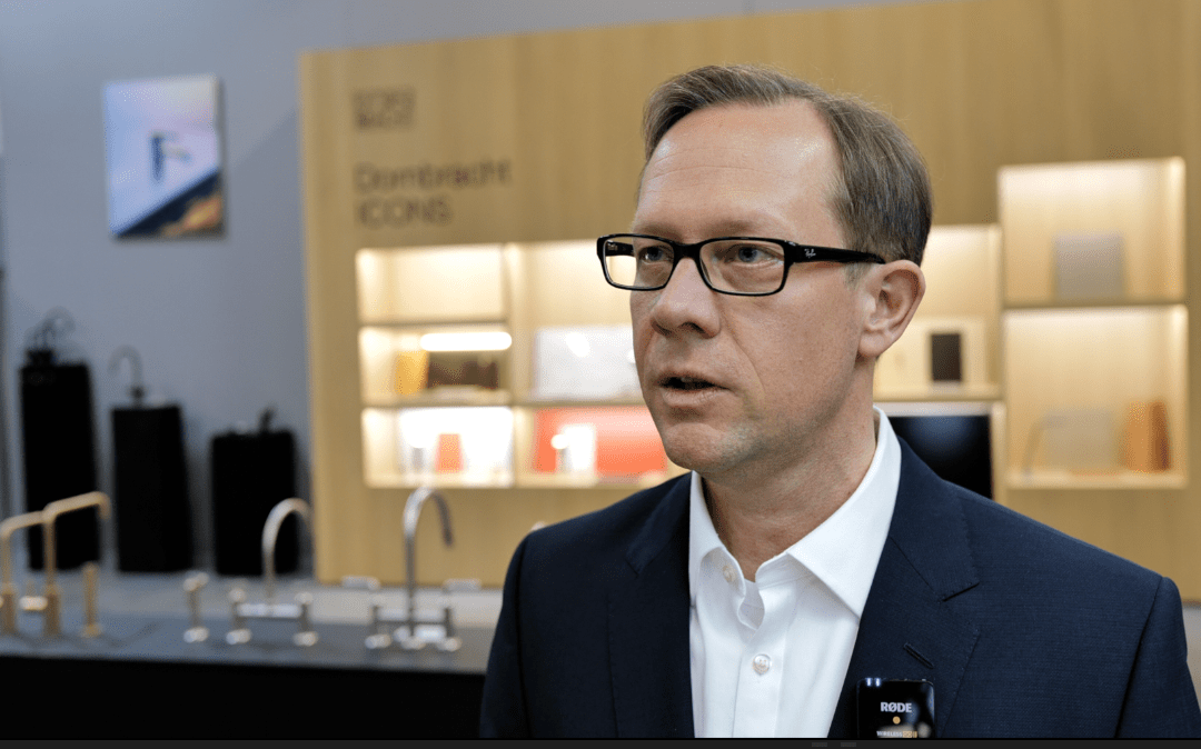 „Das war ein Paukenschlag heute“ Der CEO von Dornbracht Stefan Gesing im TV Interview über das neue Geschäftsmodell ReCrafted