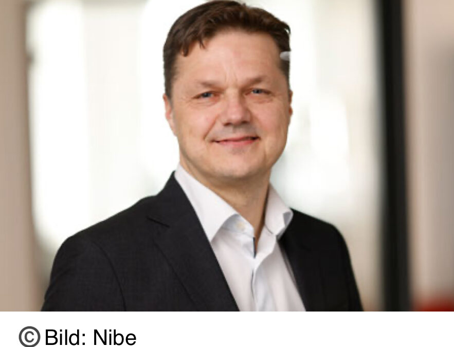 Simon Karlin wird neuer Top-Manager bei NIBE