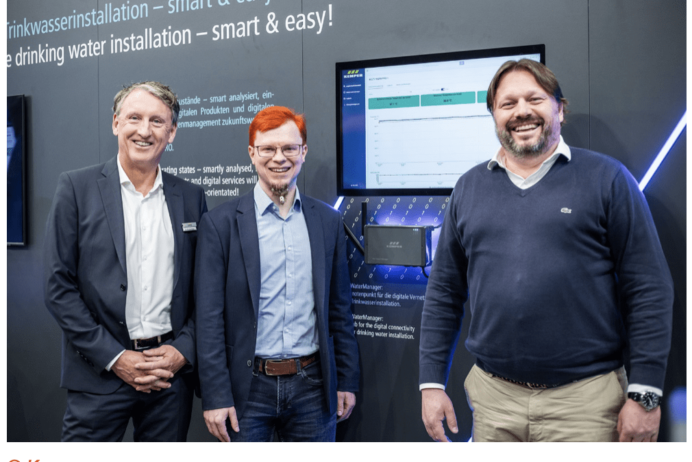 Datenfluss statt Wasserfluss: Kemper erwirbt Beteiligung