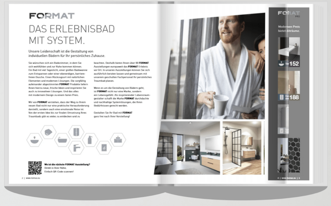 WUPPER-RING launcht FORMAT Badbuch – Mehr Beratung, mehr Bad, mehr System
