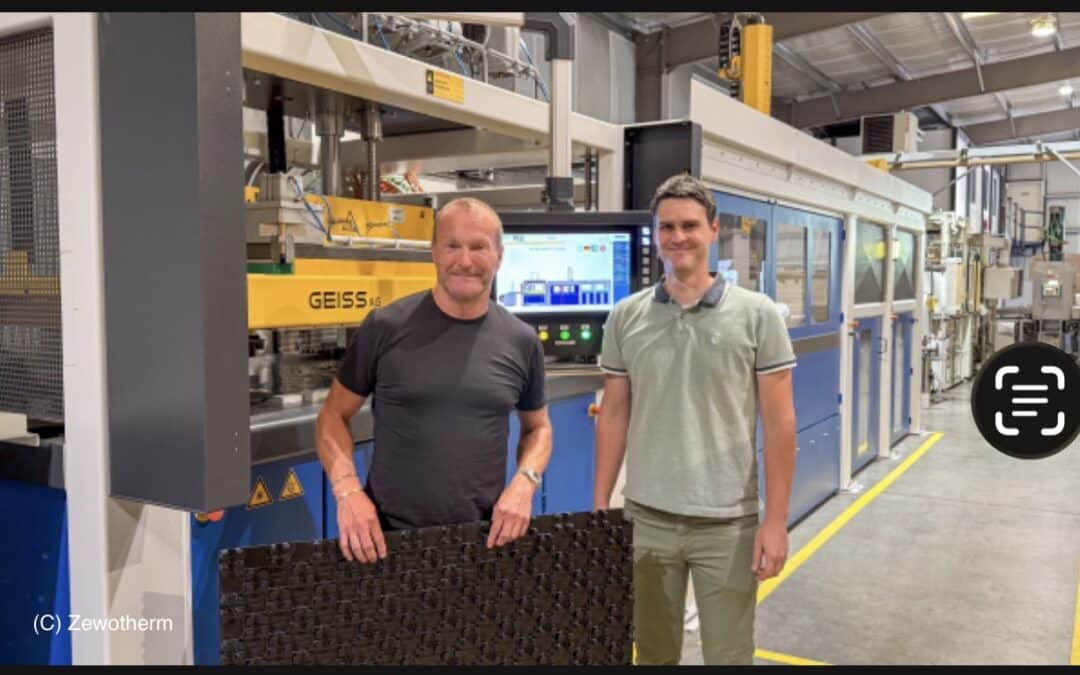 ZEWOTHERM legt beim Noppen-Tempo zu